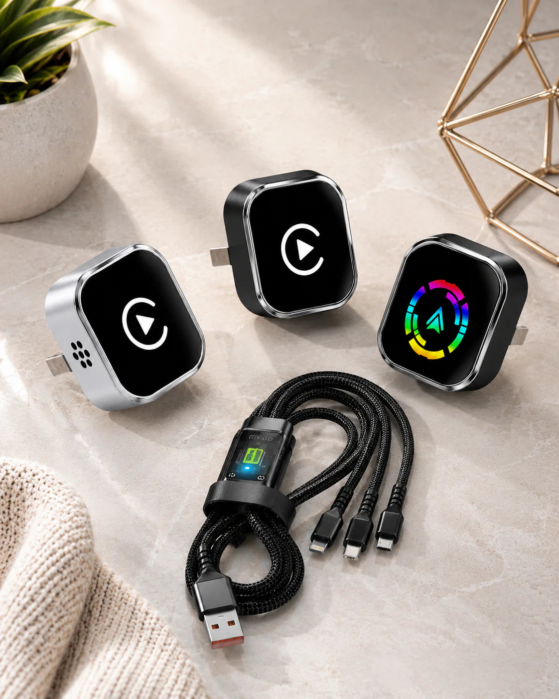 AirLink Drive™ Trådlös Adapter – Apple CarPlay & Android Auto