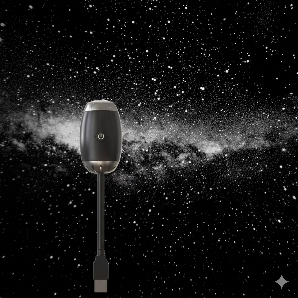 USB Stjärnhimmelsprojektor – Stämningsbelysning för Hem och Bil