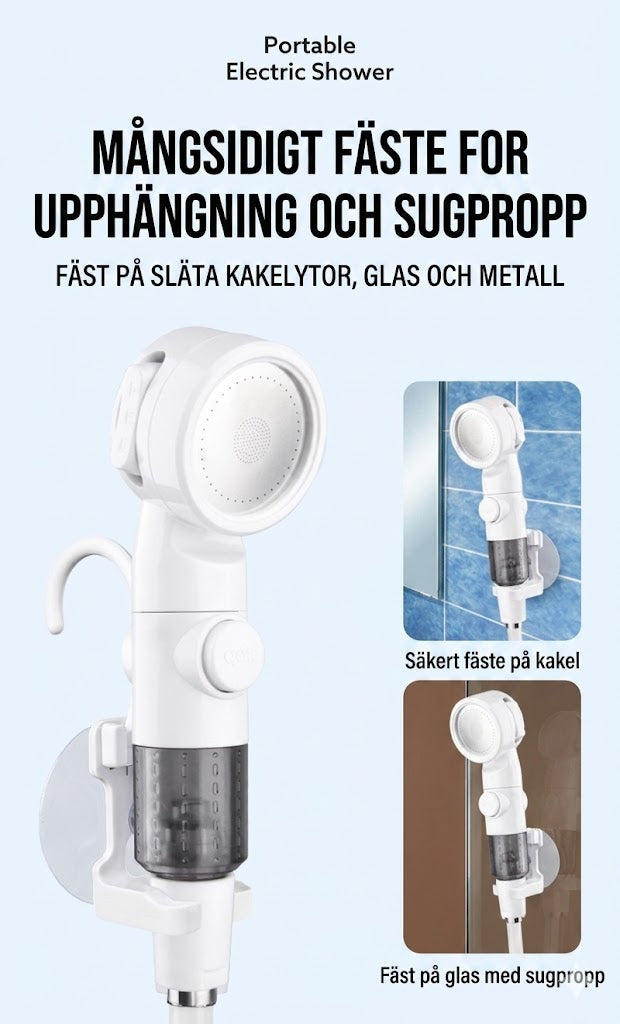 Bärbar Campingdusch för Utomhusbruk – Mobil Resedusch