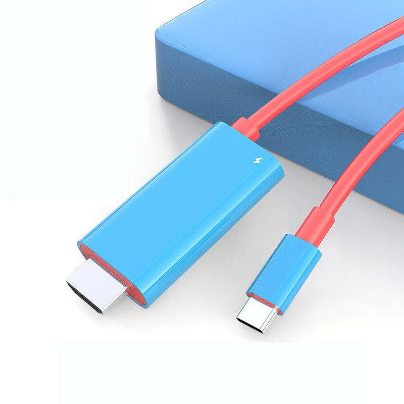 VoltLink™ USB-C till HDMI Kabel med Laddning – Switch, Mobil & Surfplatta