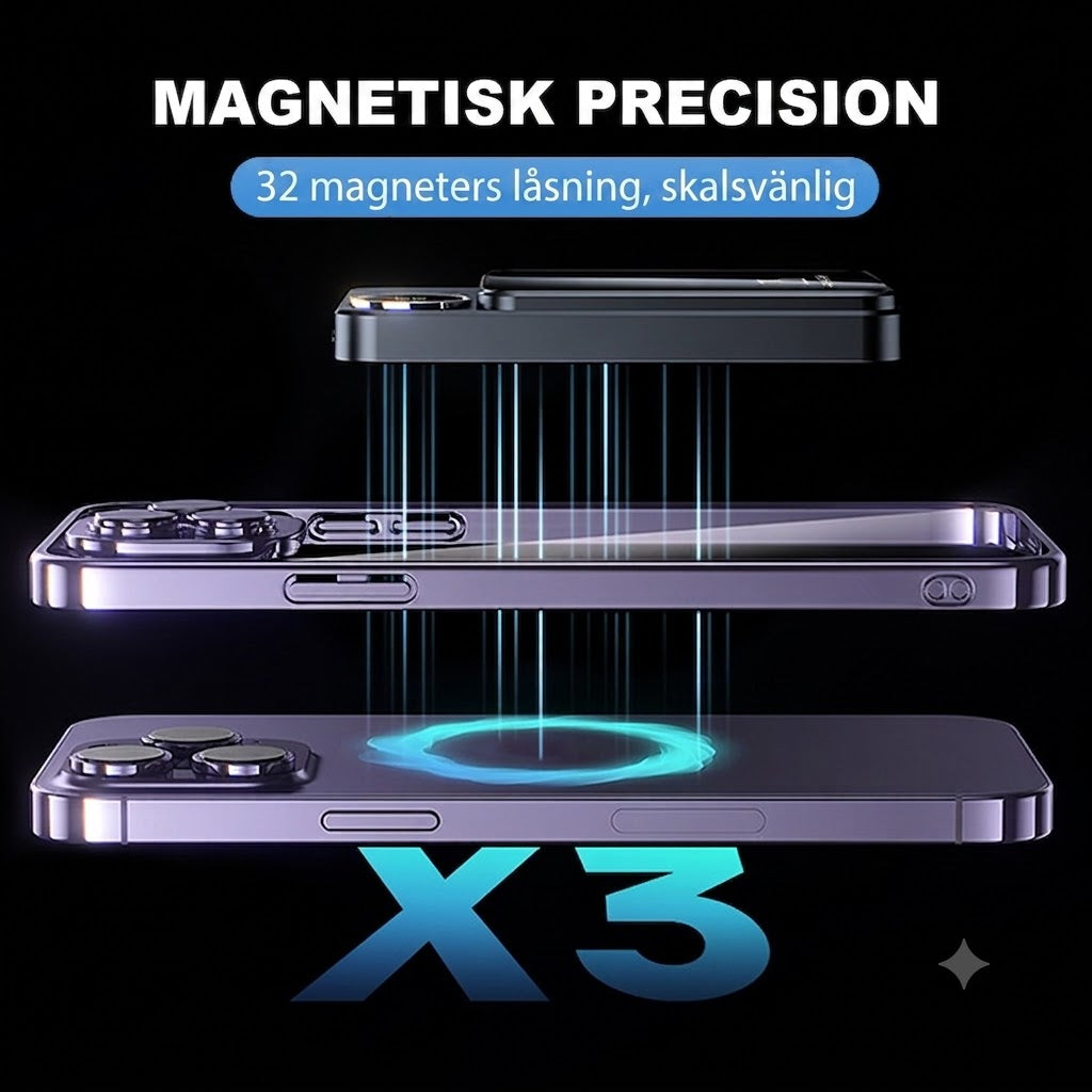 Magnetisk Powerbank 10000mAh för Resor – 22.5W Kabel och 15W Trådlös Snabbladdning
