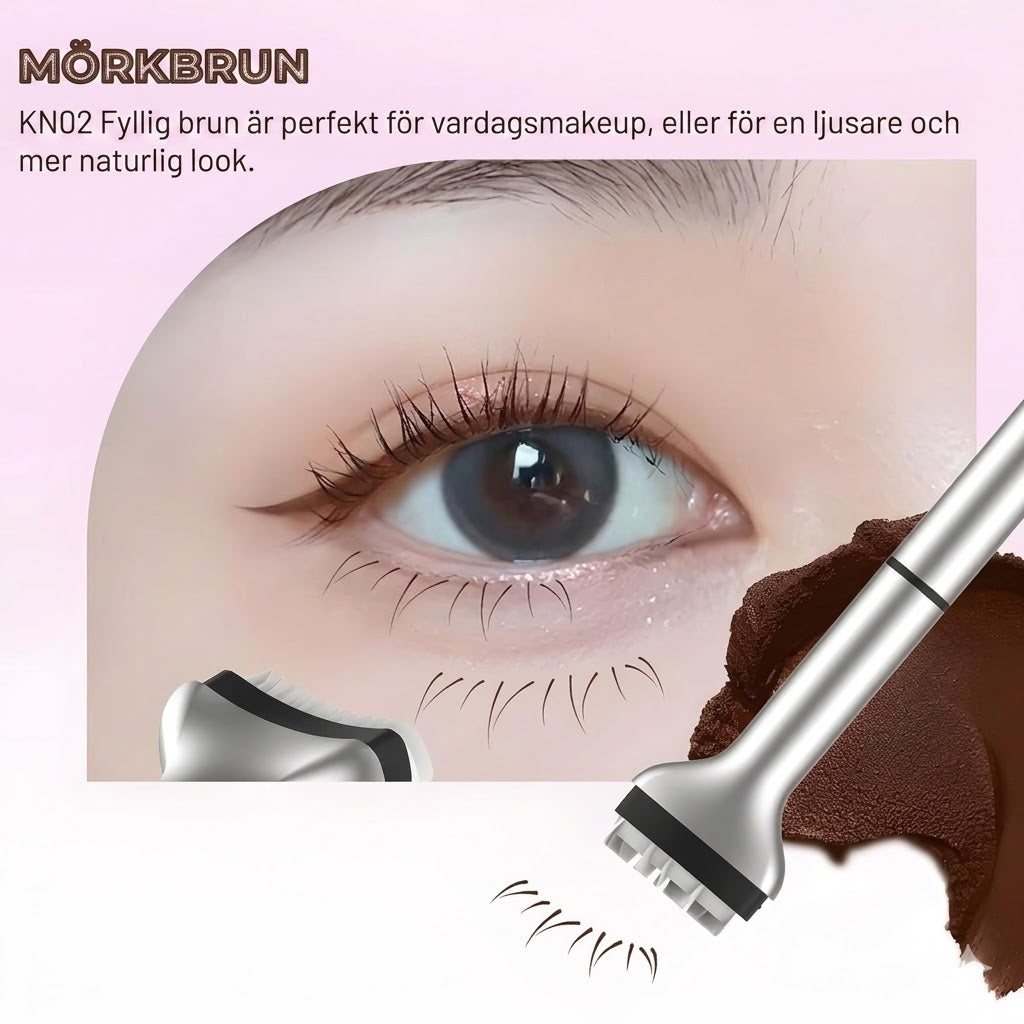 2-i-1 Eyeliner & Underfrans-stämpel Set – Perfekta Fransar på Sekunder (Köp 1, Få 1 GRATIS! )