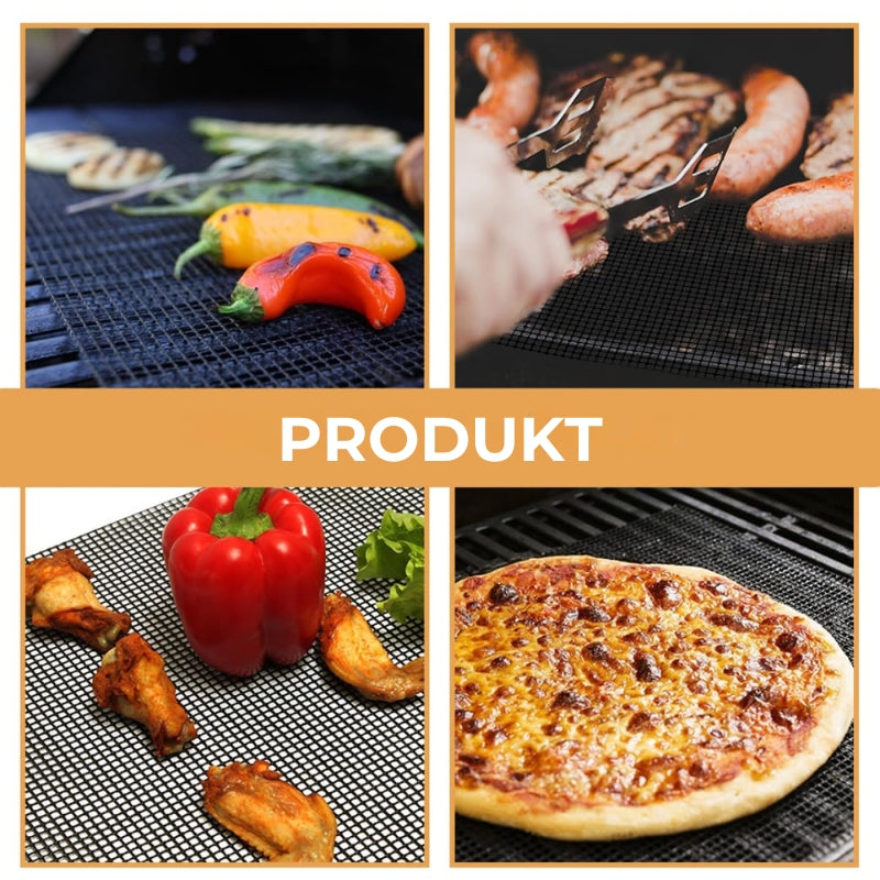 Grillmatta i Nät – Återanvändbar Non-Stick