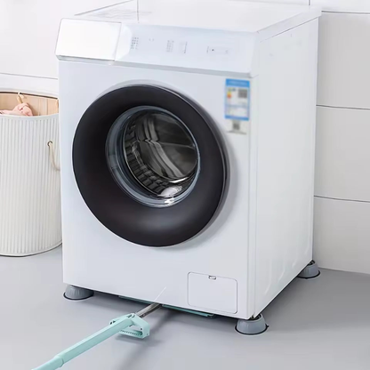 VeloPack™ Antivibrationsfötter för Tvättmaskin – Ljuddämpande