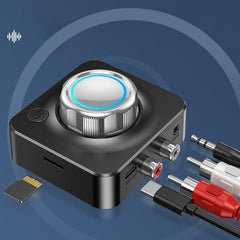 Trådlös Bluetooth 5.0 Audio RCA-mottagare – Modernisera ditt Hi-Fi-system