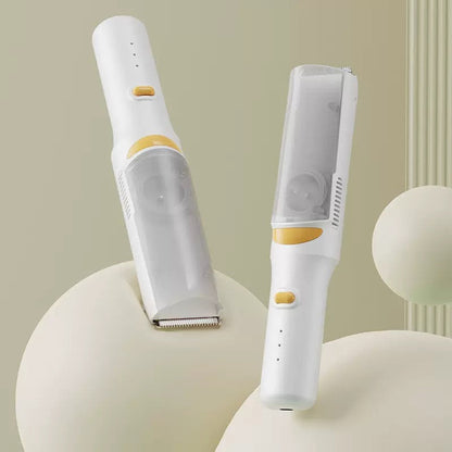 Hårklippare med vakuumfunktion – Suger upp håret automatiskt