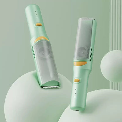 Hårklippare med vakuumfunktion – Suger upp håret automatiskt