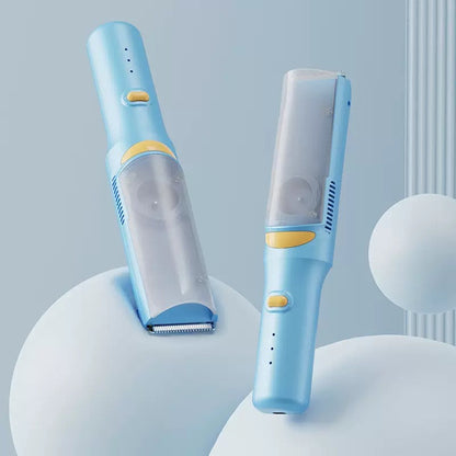 Hårklippare med vakuumfunktion – Suger upp håret automatiskt