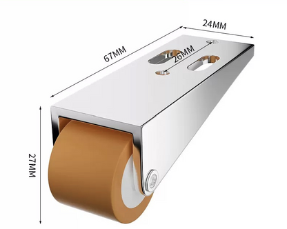 Stabilt Stödhjul för Dörrar och Grindar (Max 150 kg) Köp 1, få 1 på köpet!