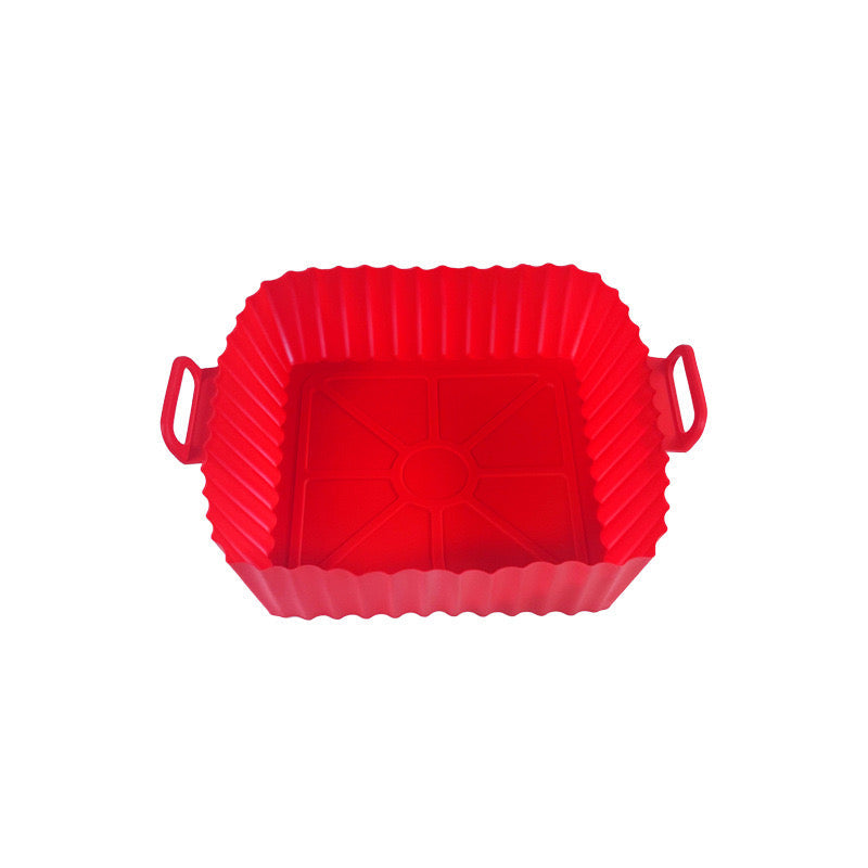 2-pack Återanvändbar Silikonform för Airfryer & Mikro – Slipp fastbränd mat