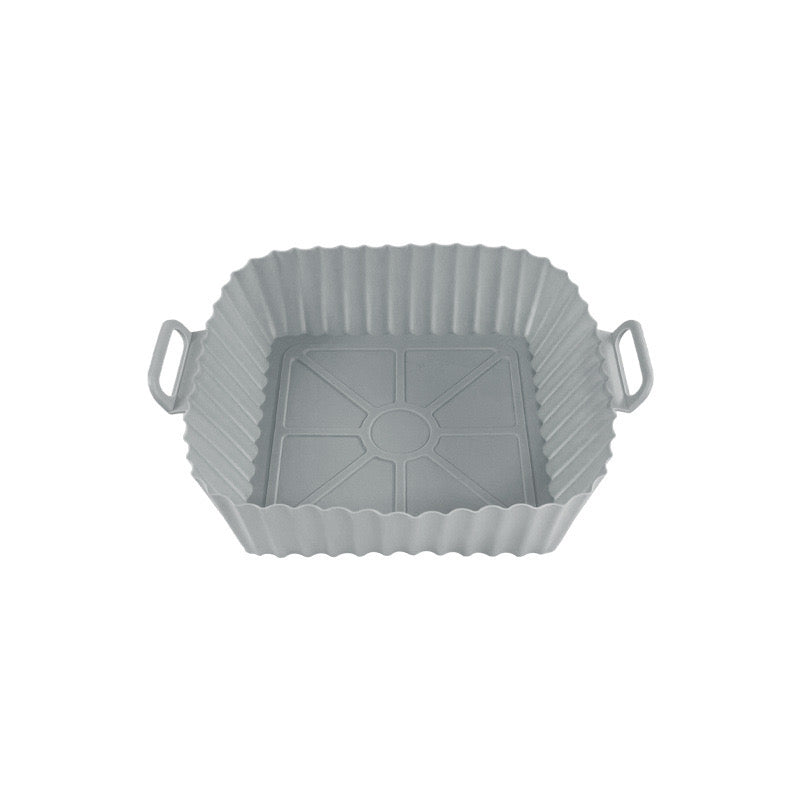 2-pack Återanvändbar Silikonform för Airfryer & Mikro – Slipp fastbränd mat