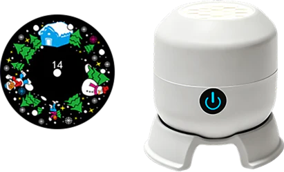 Dynamiskt Roterande LED-projektor