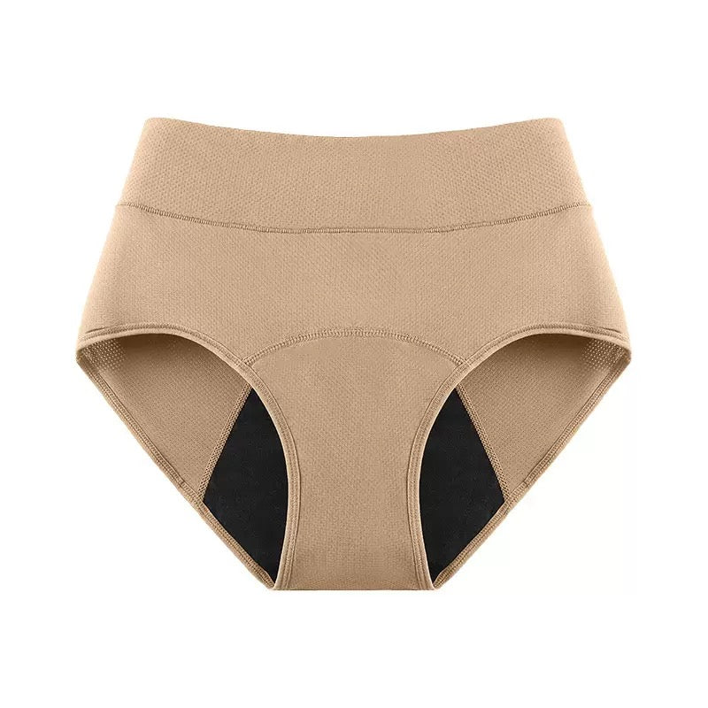 Inkontinenstrosor med Hög Midja (Heltäckande) – Läckagesäker Maxi-Trosa med Magstöd(2-Pack)