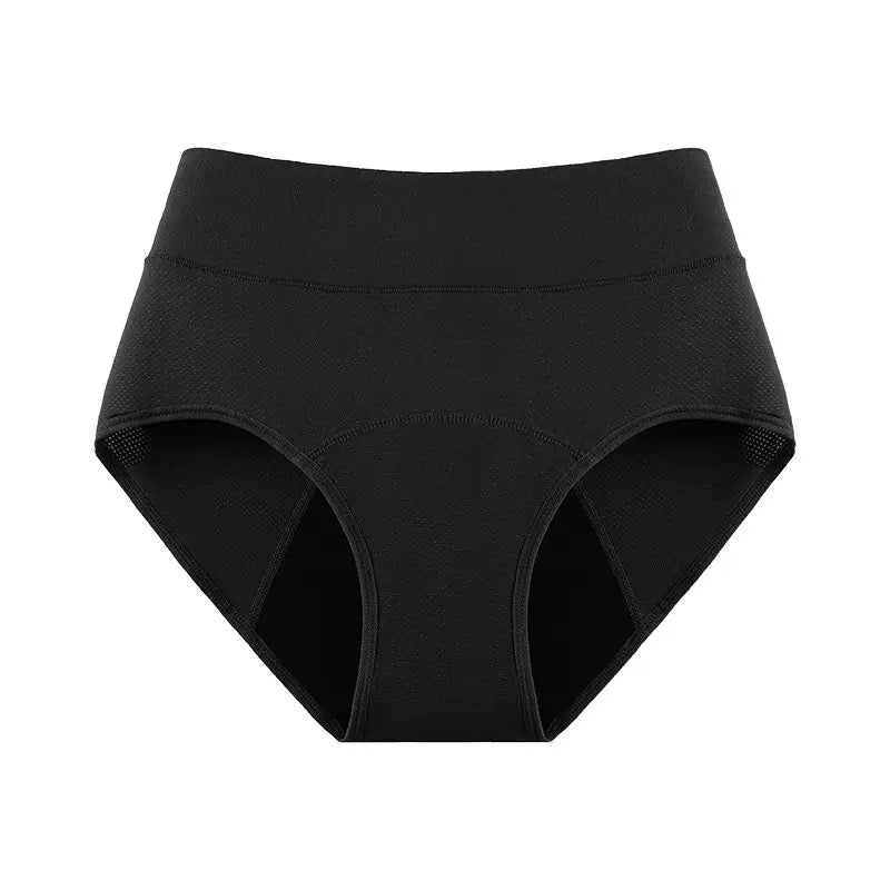 Inkontinenstrosor med Hög Midja (Heltäckande) – Läckagesäker Maxi-Trosa med Magstöd(2-Pack)