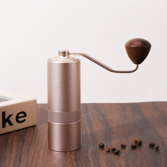 Premium Handdriven Kaffekvarn i Rostfritt Stål