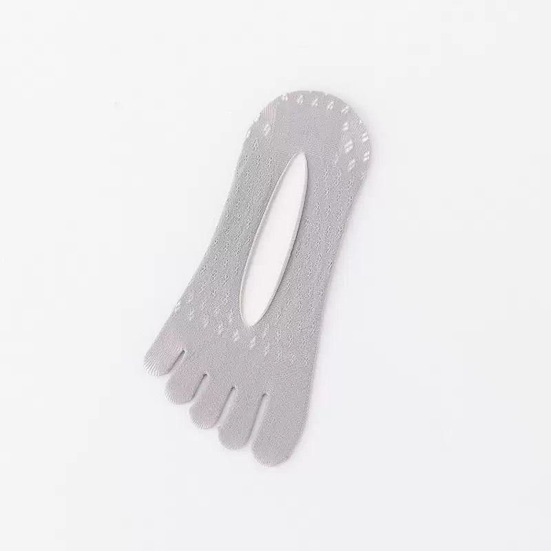 Osynliga Sommarsockor med Halkskydd (5-pack)