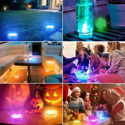 Vattentät RGB LED Poolbelysning – Köp 1 Få 1 Gratis (2-pack)