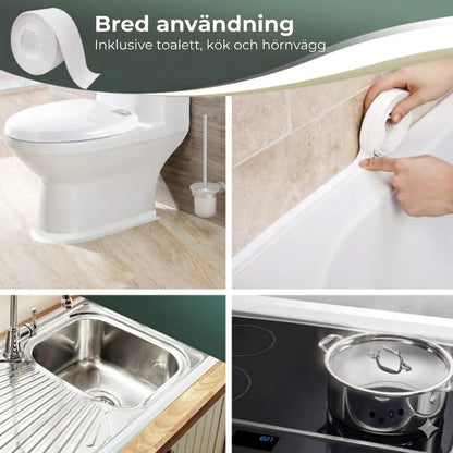 Flexibel Tätningstejp – Vattentät och Mögelresistent