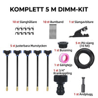 5-meterspaket (Balkong/Terrass)