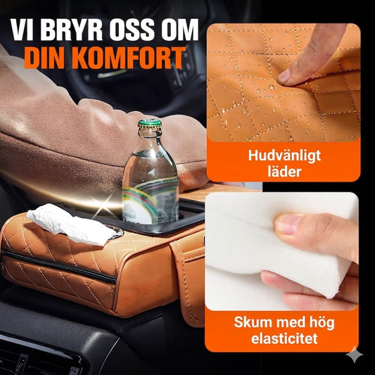 Multifunktionell Bilarmstödskudde