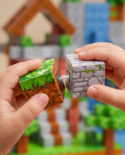 PixelBuild™ Magnetiska Byggklossar | Kreativ & Pedagogisk Leksak för Barn