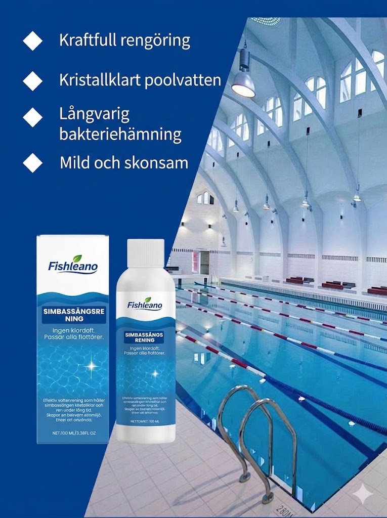 Naturlig Vattenrenare för Pool & Damm – Giftfri & Miljövänlig Rengöring