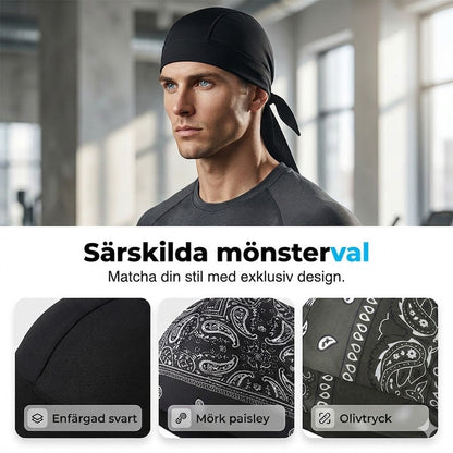 Köp 1 Få 1 GRATIS! 💨 Andningsbar Sportbandana – Justerbar & Fuktavledande