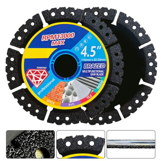115 mm (4,5") Diamantklinga för Multimaterial – Kompromisslös och Extremt Hållbar Köp 1 – Få 2 på köpet!