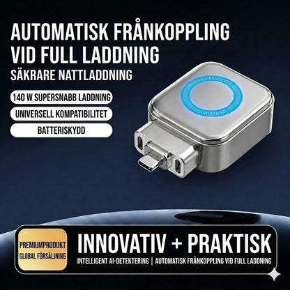 Smart Batteriladdare med Automatisk Avstängning – Snabbladdning och Överbelastningsskydd