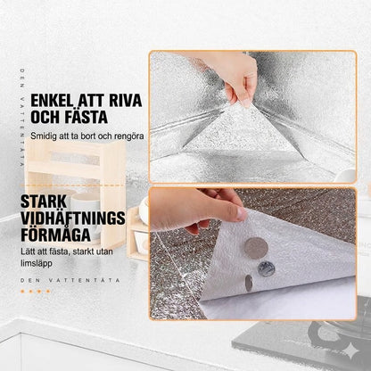 Självhäftande Köksfolie för Skåp och Bänkskivor – Effektivt Skydd Mot Olja