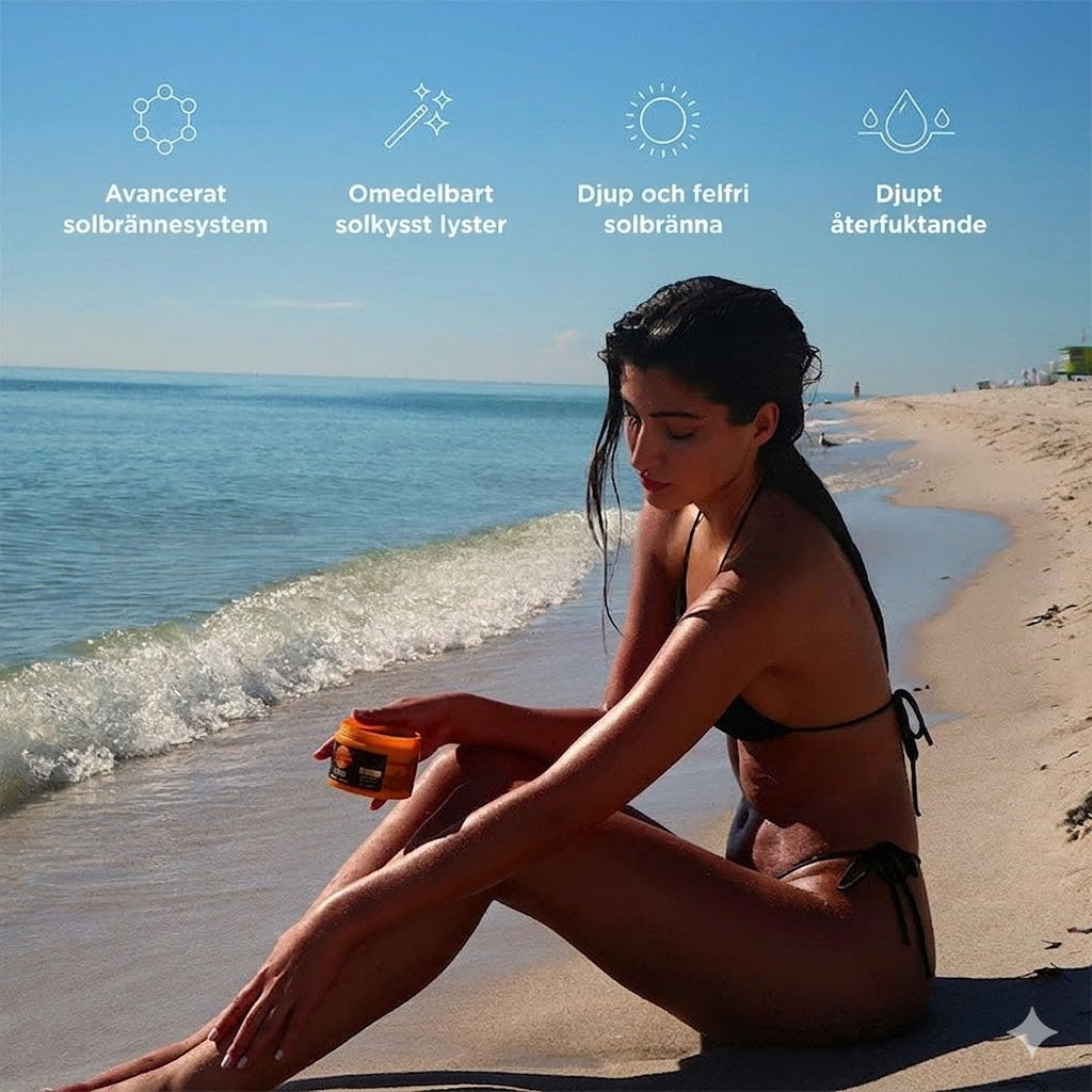 Premium Tanning Gel för Djup Solbränna – Intensivt Återfuktande
