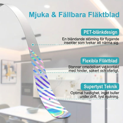 Bordsfläkt mot flugor