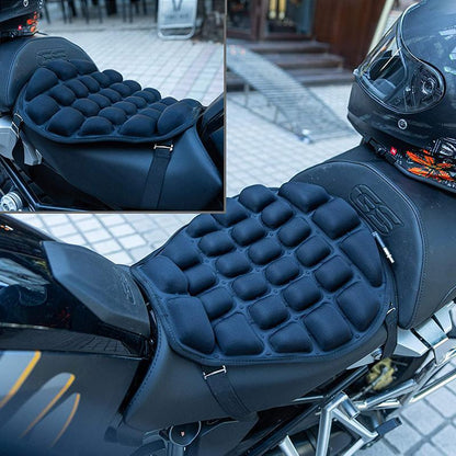 Bekväm Motorcykeldyna – Stötdämpande Sits för Långvarig Komfort