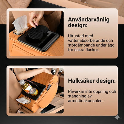 Multifunktionell Bilarmstödskudde
