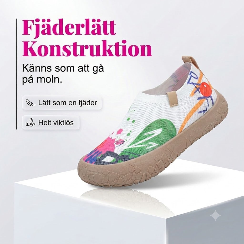 Lätta och Snygga Promenadskor för Dam