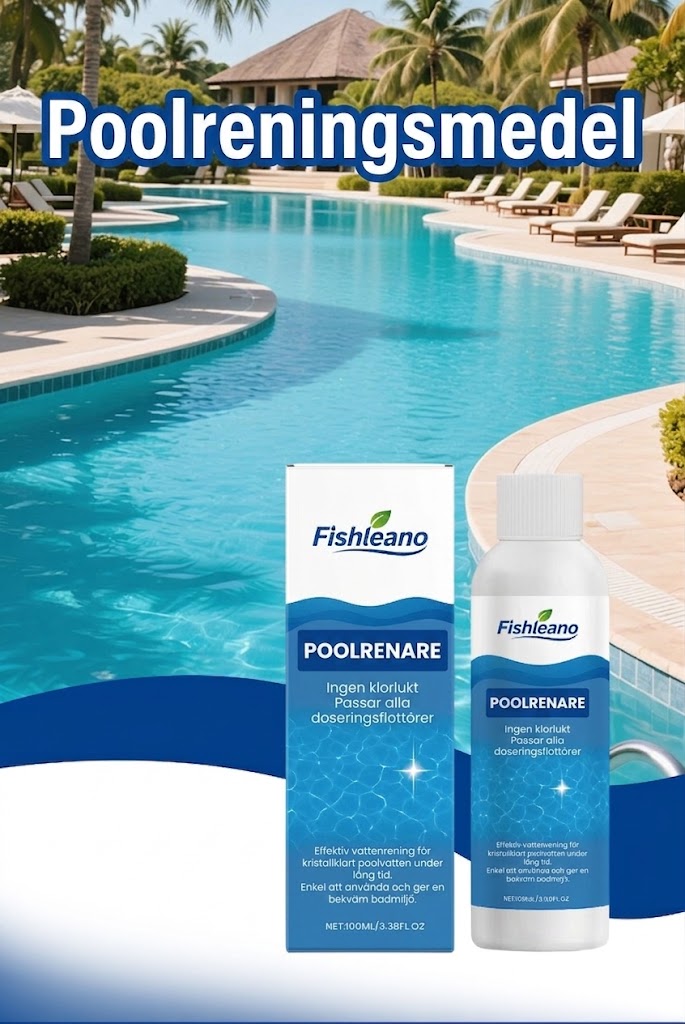 Naturlig Vattenrenare för Pool & Damm – Giftfri & Miljövänlig Rengöring