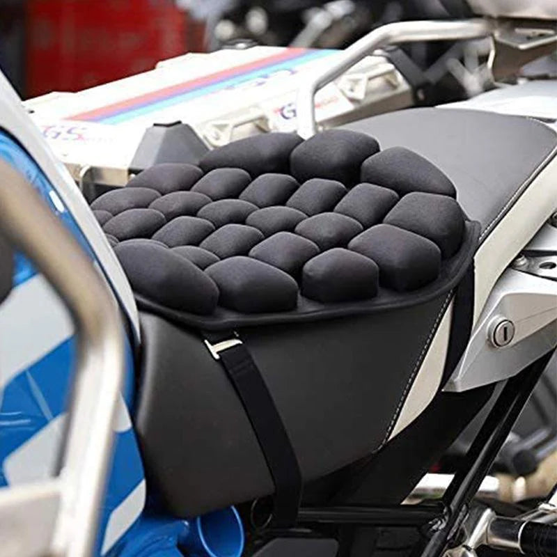 Bekväm Motorcykeldyna – Stötdämpande Sits för Långvarig Komfort