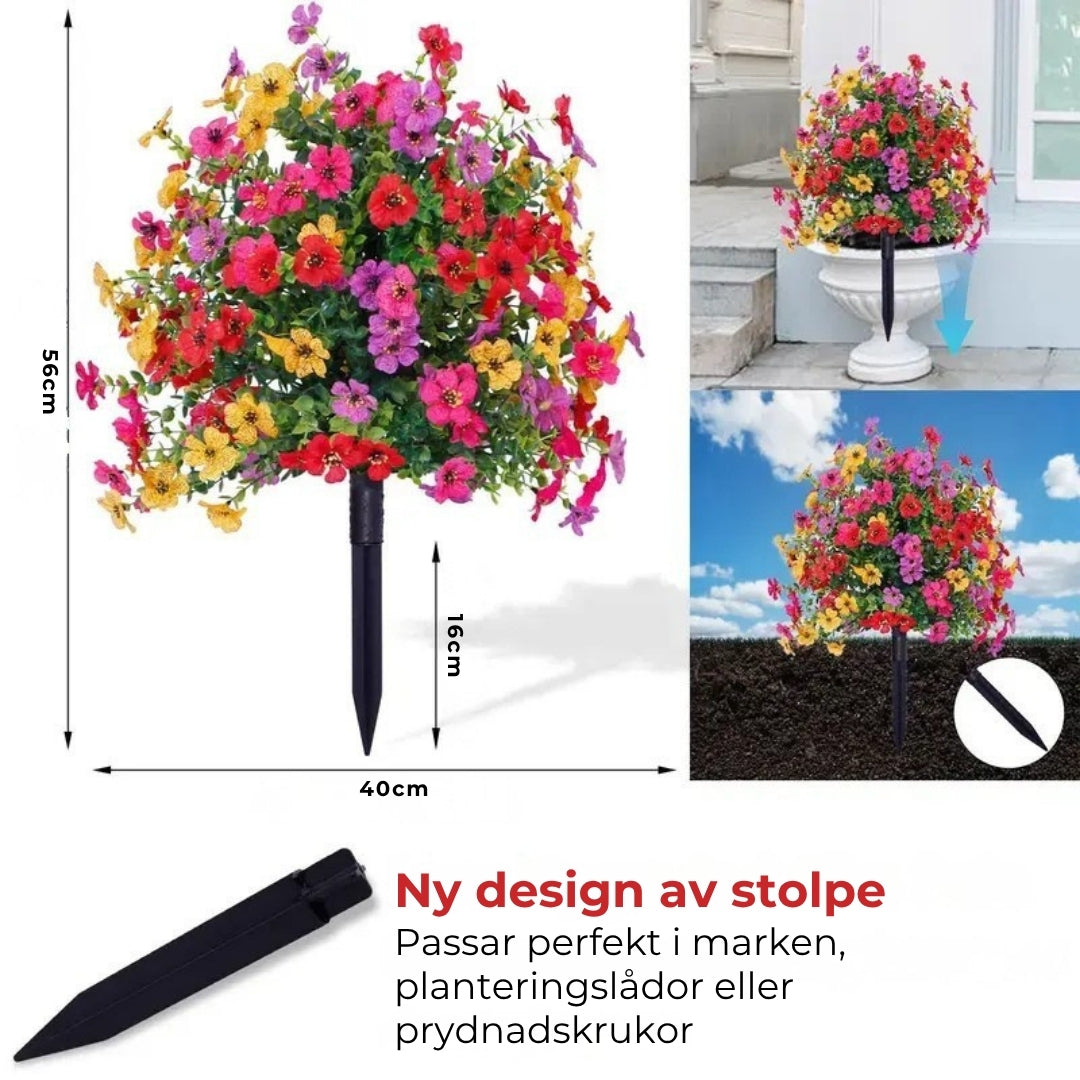 Konstgjord Bukett: Eukalyptus & Viol