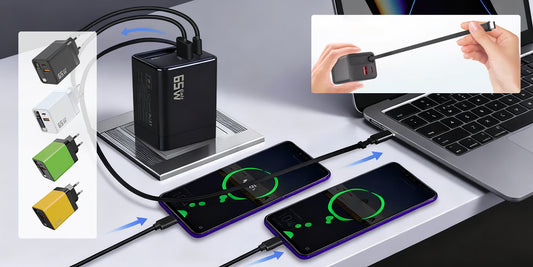 Uppgraderad Magnetisk 4-i-1-Kabel