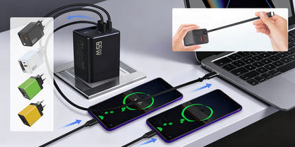 Uppgraderad Magnetisk 4-i-1-Kabel