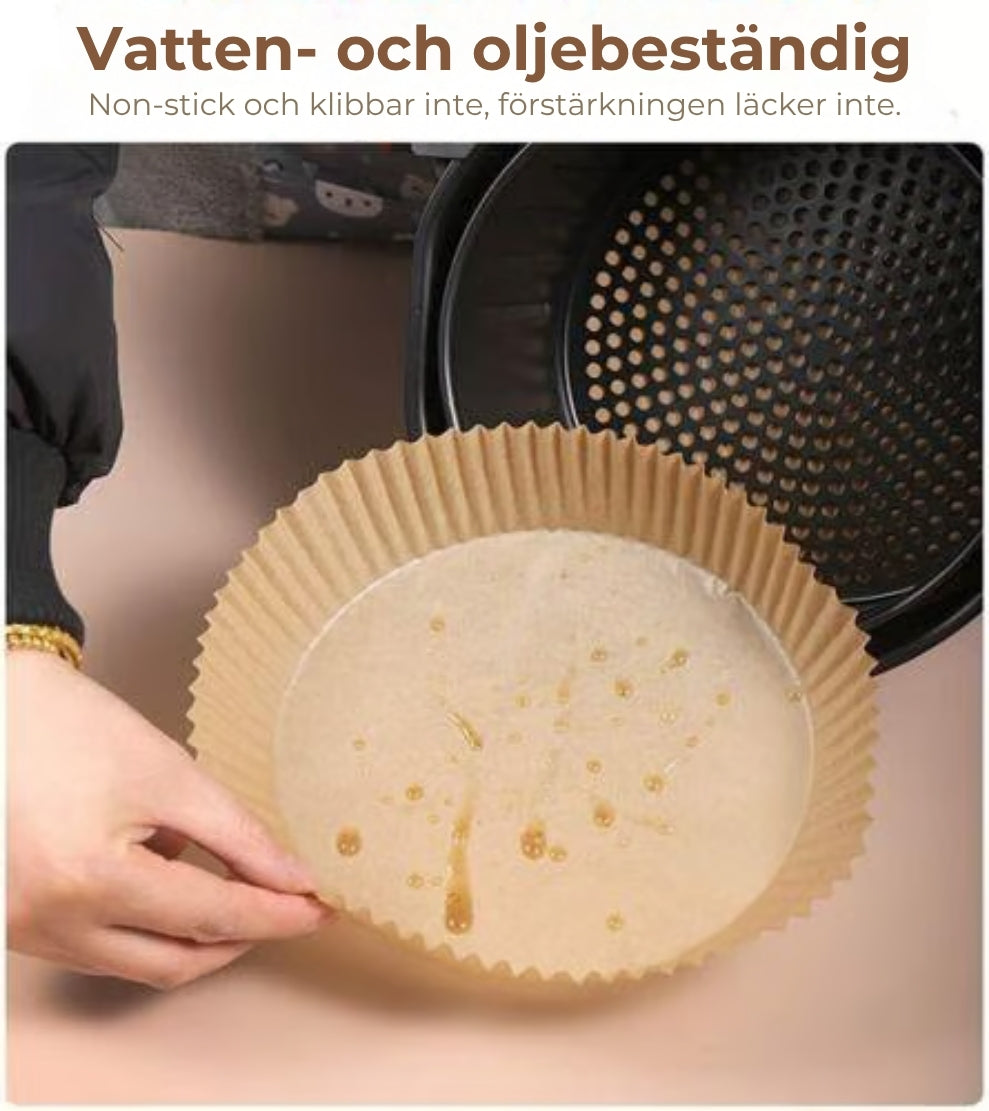 Bakplåtspapper för Airfryer 100-pack