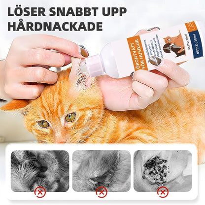 Öronrengöring för Hund och Katt – Mild och Effektiv Örondroppar för Husdjursvård
