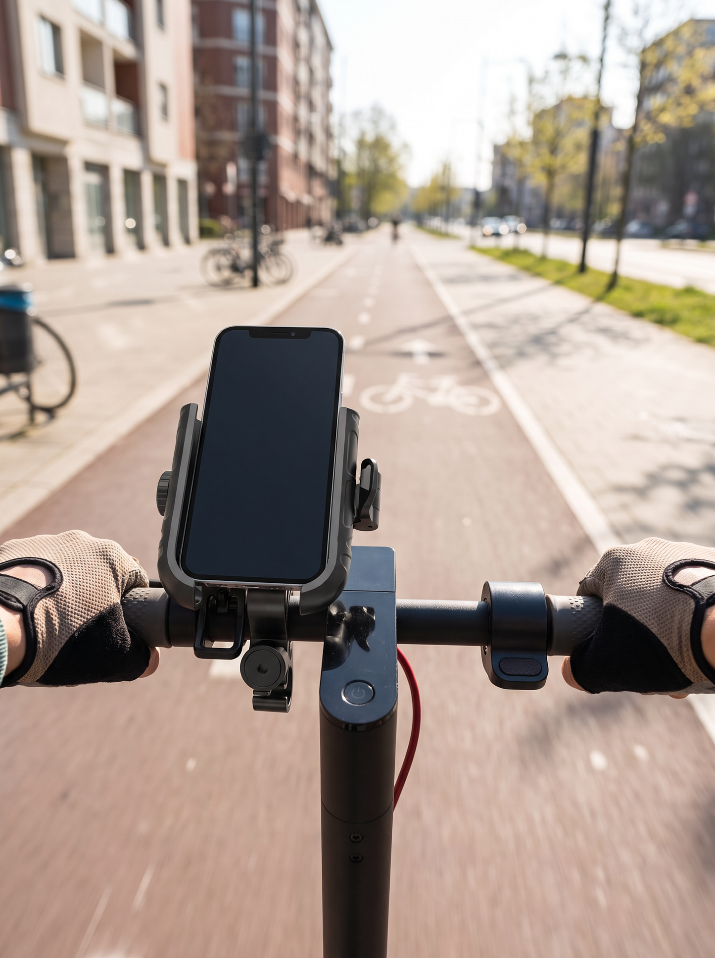 Mobilhållare Cykel & MC med Snabbfäste – Säker Navigering