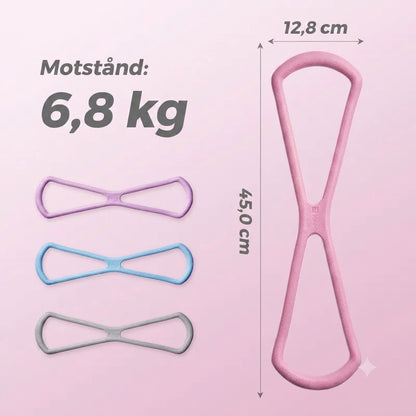 8-format Motståndsband för Helkroppsträning