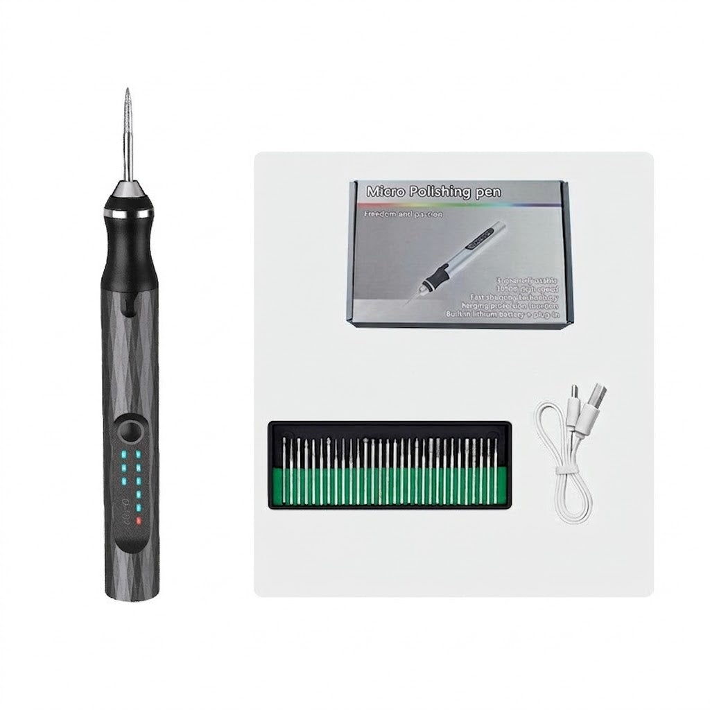 Multifunktionell Gravyrpenna & Mini-slip