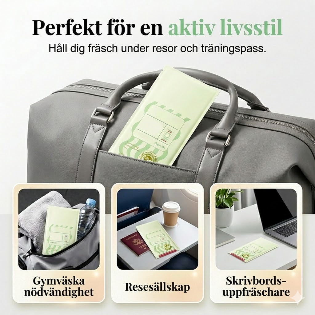 Sköljfritt Schampohandduk för Håret