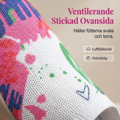 Lätta och Snygga Promenadskor för Dam