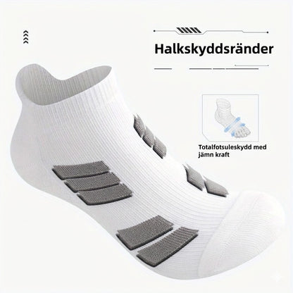 Unisex Osynliga Strumpor – Halkfria, Andningsbara & Perfekta för Sport