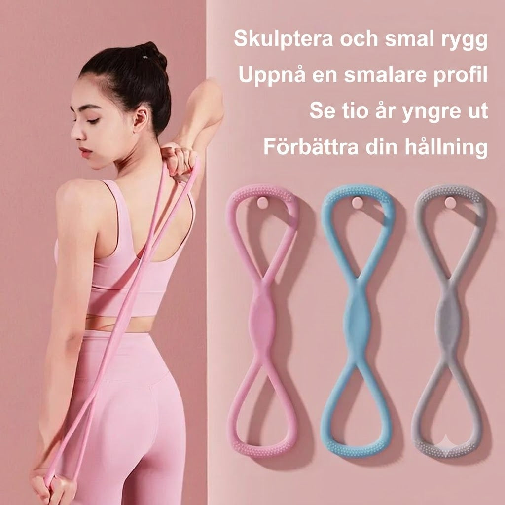 8-format Motståndsband för Helkroppsträning