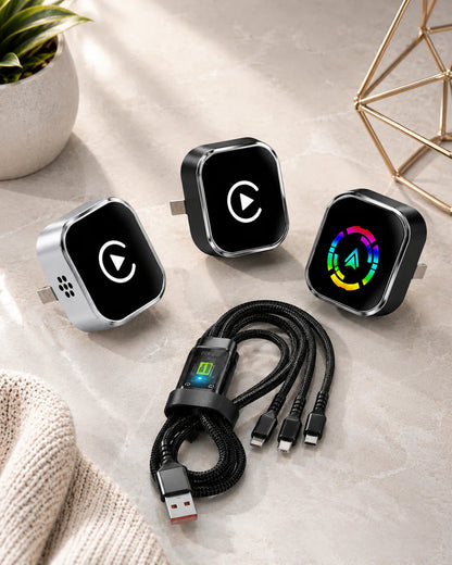 AirLink Drive™ Trådlös Adapter – Apple CarPlay & Android Auto